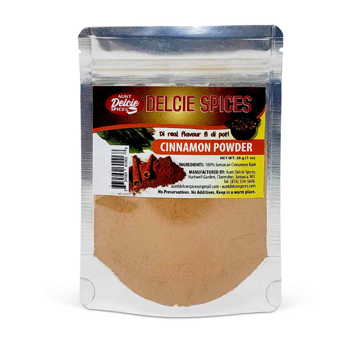 Aunt Delcie Cinnamon Powder, 1oz